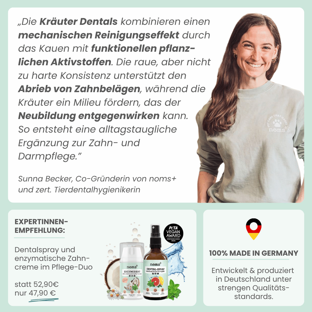 Kräuter Dentals für Hunde
