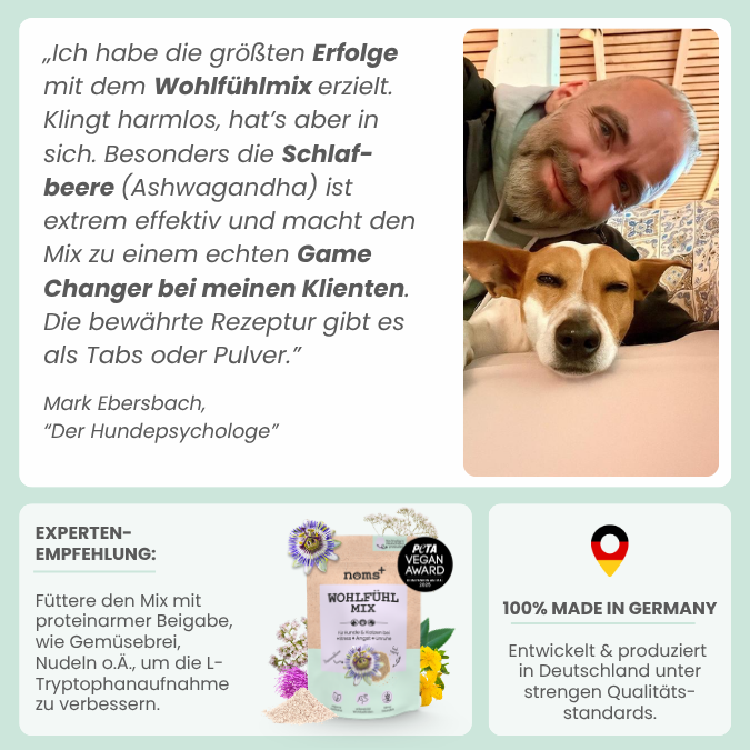 
                  
                    Wohlfühlmix für Hunde & Katzen bei Stress, Angst, Unruhe & Hyperaktivität
                  
                