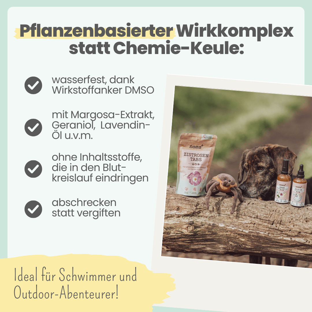 
                  
                    Wasserfestes forte Zpot-on für Hunde gegen Zecken, Flöhe, Milben & Mücken
                  
                