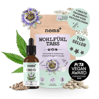 Natürliche Wohlfühl-Hilfe für Hunde im Duo: CBD Öl & Wohlfühltabs