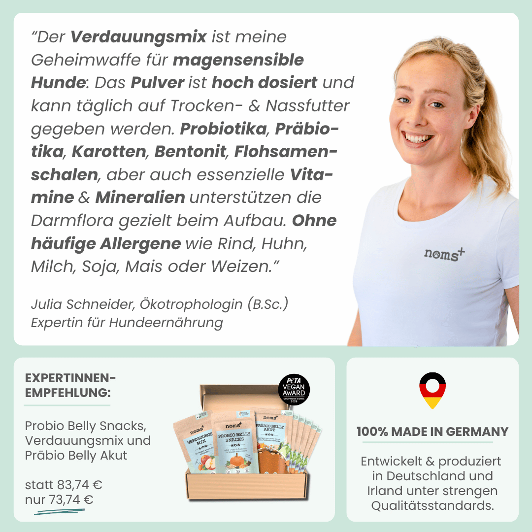 
                  
                    Verdauungsmix für Hunde als Probiotikum für Magen- & Darmflora
                  
                