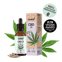 3% CBD Tropfen für Katzen und kleine Hunde 10ml (MHD 01/26)