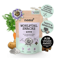 Wohlfühlsnacks für Hunde bei Stress, Angst, Unruhe & Hyperaktivität