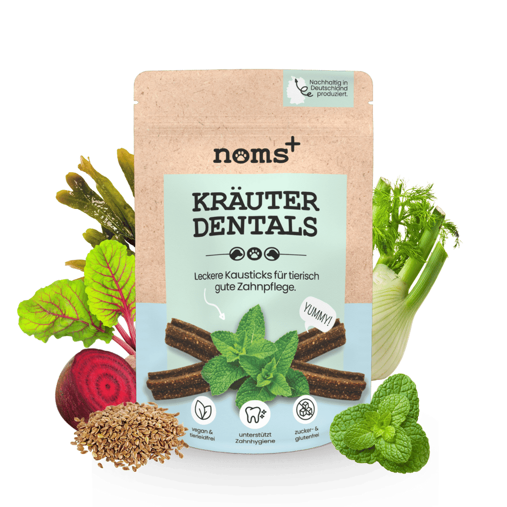 Kräuter Dentals für Hunde zur Zahn- und Darmpflege (150g)