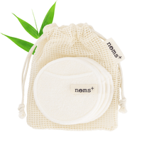 Waschbare Pflegepads aus Bambus (4 Stück)