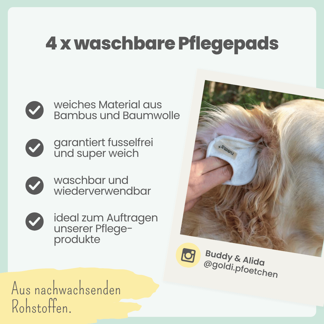 
                  
                    Waschbare Pflegepads aus Bambus (4 Stück)
                  
                
