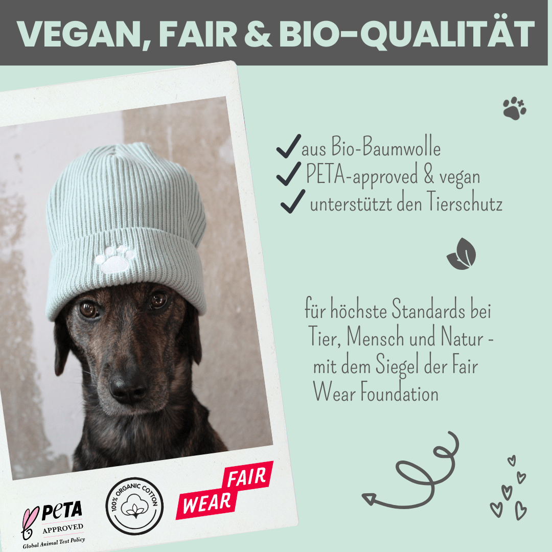 Tierschutz-Beanie