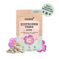 Zistrosen Tabs - 100% natürliches Zistrosen-Leckerli für Wald- & Wiesenspaziergänge