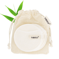 Waschbare Pflegepads aus Bambus (4 Stück)