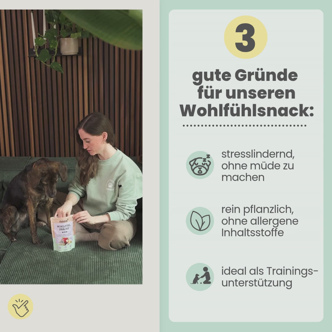 
                  
                    Laden und Abspielen von Videos im Galerie-Viewer, Wohlfühlsnacks für Hunde bei Stress, Angst, Unruhe &amp;amp; Hyperaktivität
                  
                