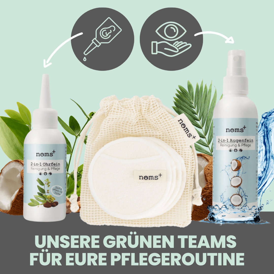 
                  
                    Großes Pflege-Set (2-in-1 Augenfein + 2-in-1 Ohrfein + Pflegepads)
                  
                